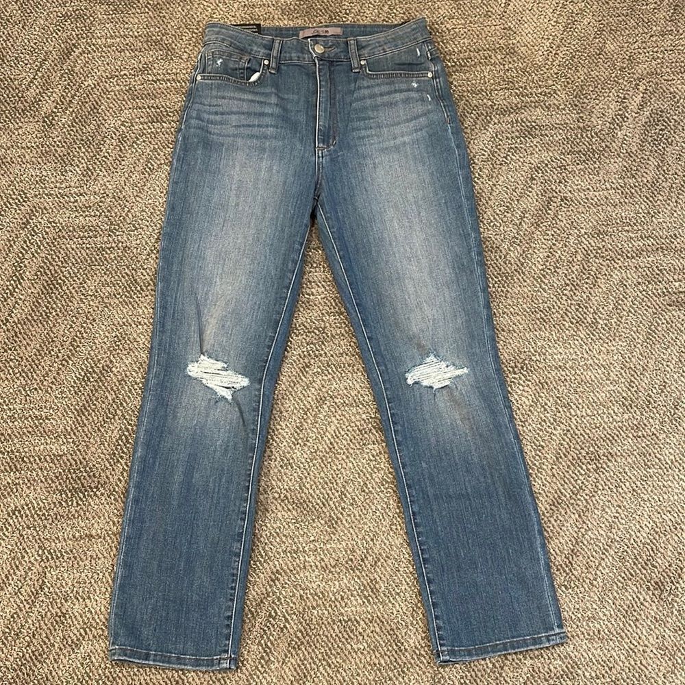 Joe’s Jeans High Rise Straight ankle Jeans